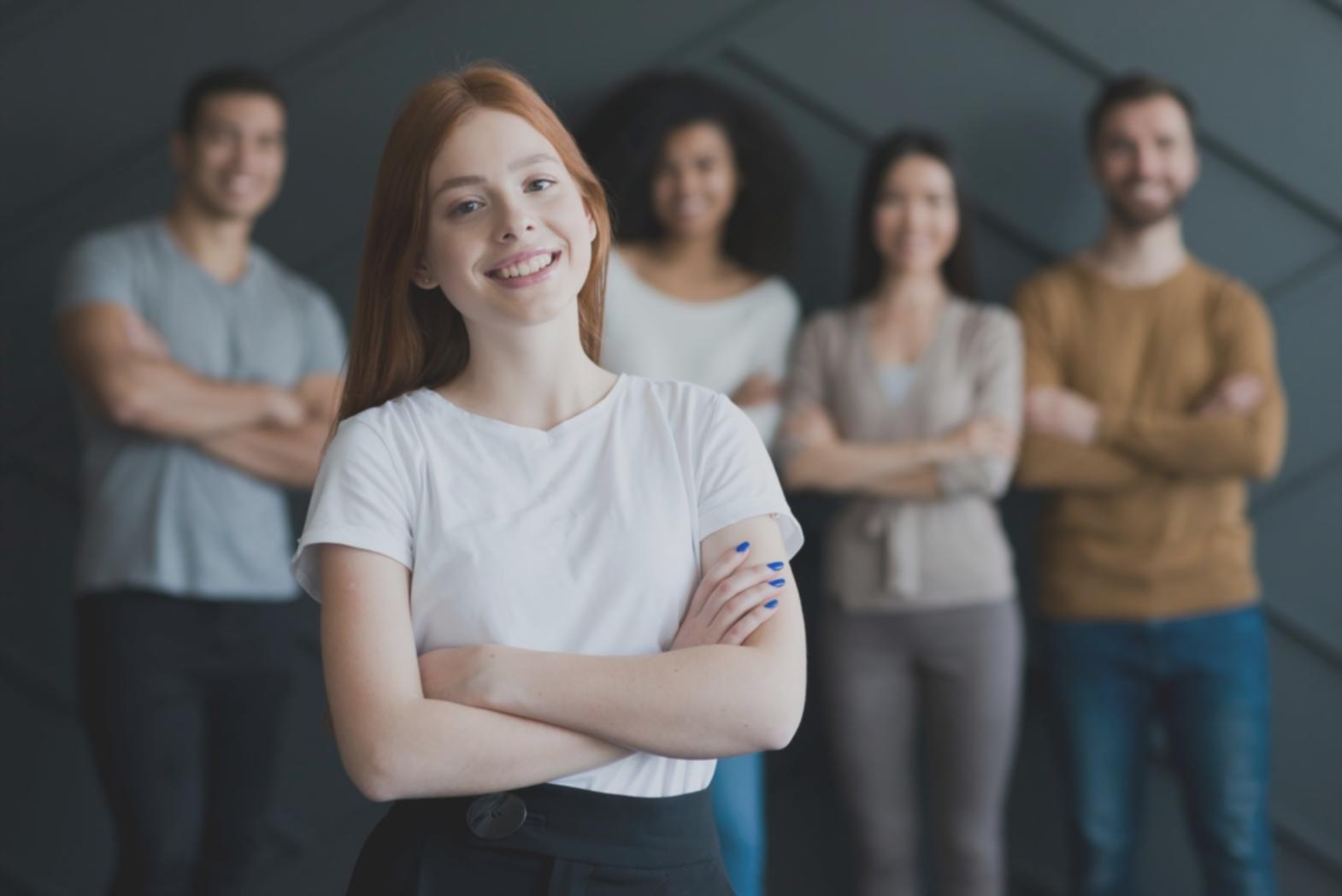 Person analyzing financial statements and budget plans